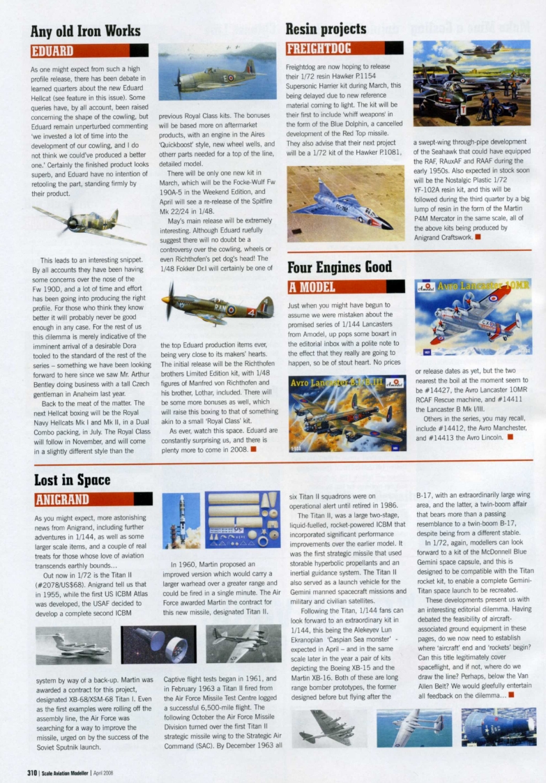 Scale Aviation Modeller International 2008-04